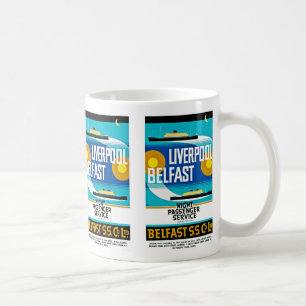 Taza De Café Transbordador de Liverpool - de Belfast