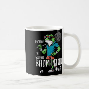 Taza De Café Transbordador de ranas Badminton Poona