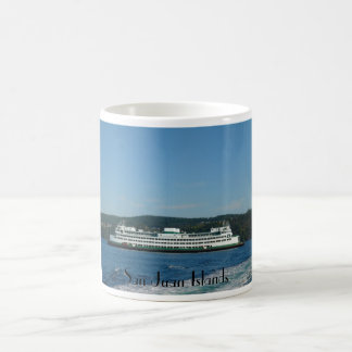 Taza De Café Transbordador en las islas de San Juan