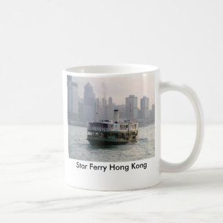 Taza De Café Transbordador Hong Kong de la estrella