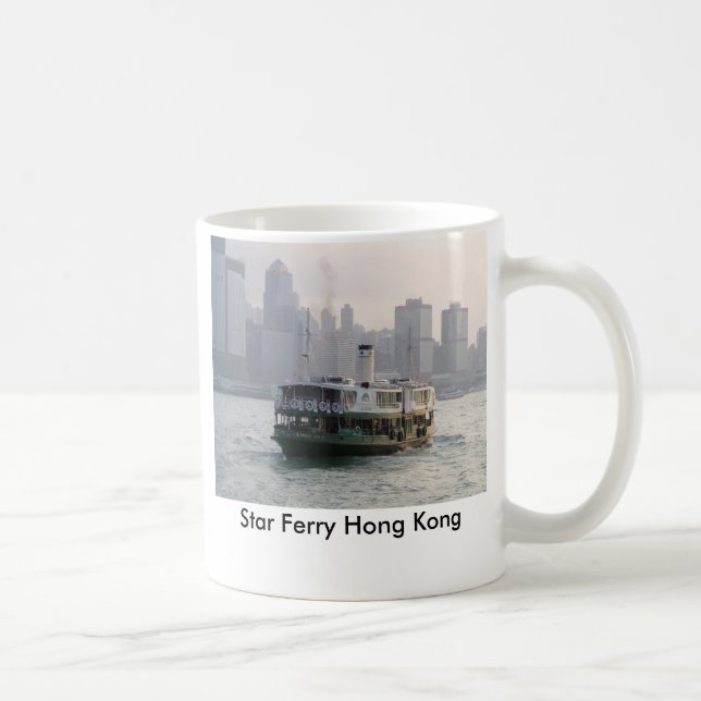 Taza De Café Transbordador Hong Kong de la estrella (Derecha)