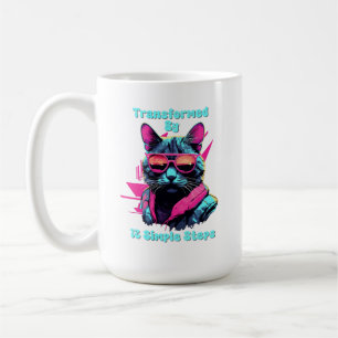 Taza De Café Transformado por 12 Pasos Simples, sobriedad en re