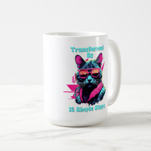 Taza De Café Transformados por 12 Pasos Simples, AA, NA, Al-Ano