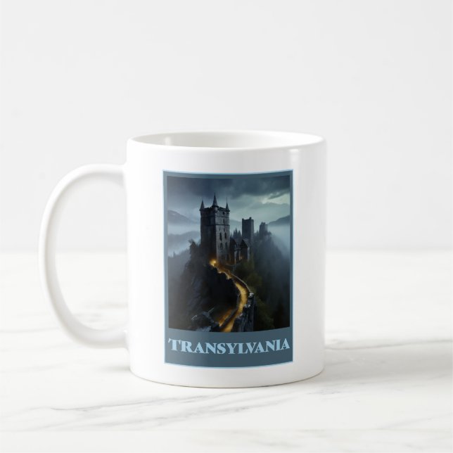 Taza De Café Transilvania Rumania (Izquierda)