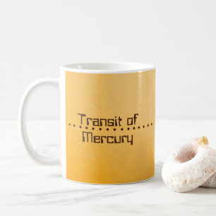 Taza De Café Tránsito de Mercurio del Sol