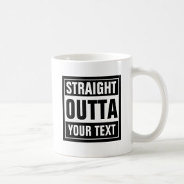 Taza De Café TRANSMISIÓN DE café DIRECTA | Crear su propia paro