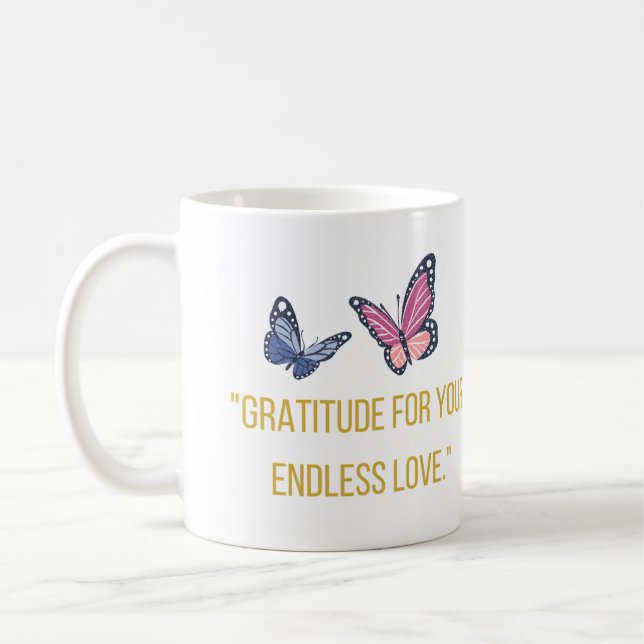 Taza De Café Transmitir profundo aprecio y amor a las madres (Izquierda)