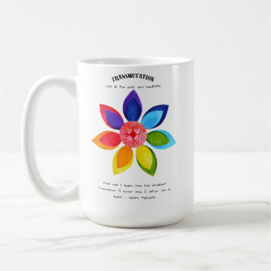 Taza De Café Transmutación y aprendizaje de la afirmación posit