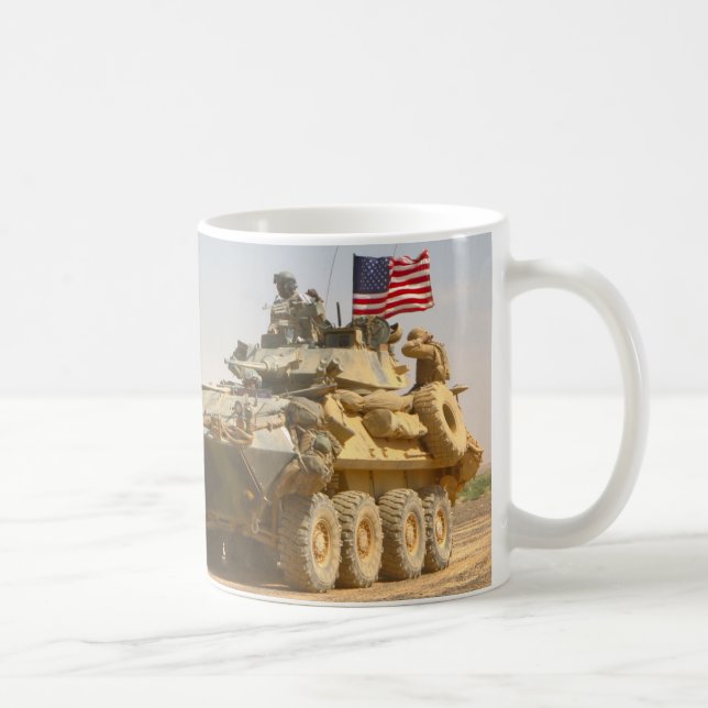 TAZA DE CAFÉ TRANSPORTE DE PERSONAL ARMADO - LAV-25 (Derecha)