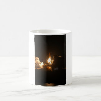 Taza De Café Transporte espacial Tierra Nocturna Nocturna Canva