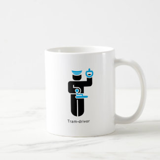 Taza De Café tranvía-conductor