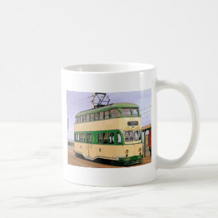 Taza De Café Tranvía de Blackpool