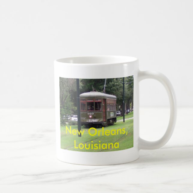 Taza De Café Tranvía de New Orleans (Derecha)