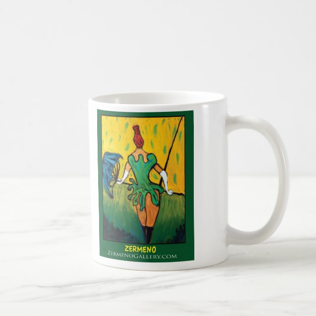 Taza De Café "Trapecio de Femme" por Zermeno (Derecha)