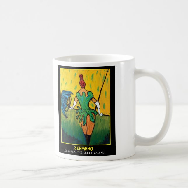 Taza De Café "Trapecio de Femme" por Zermeno (Derecha)