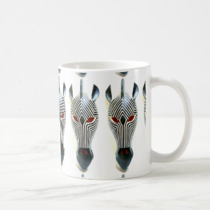 Taza De Café trapo de cebra africana