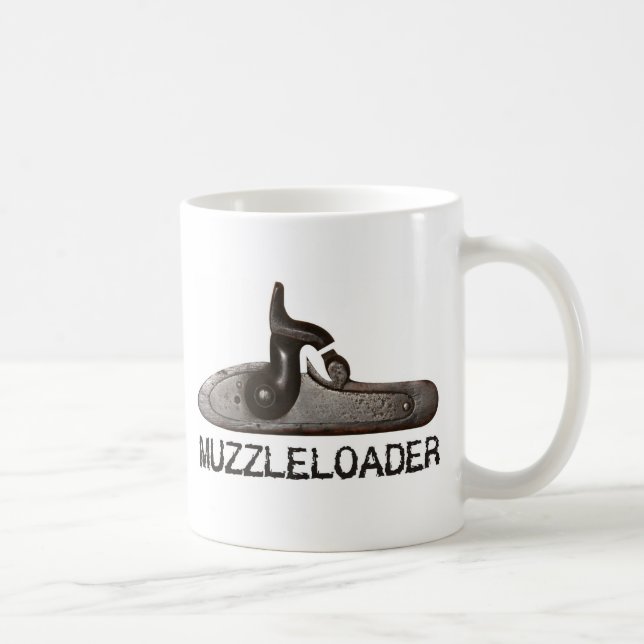 Taza De Café Trasero y martillo, rifle de Muzzleloader del (Derecha)