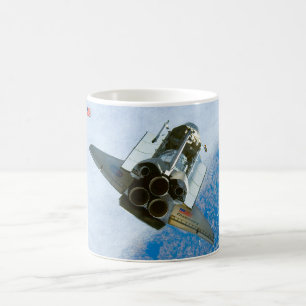 TAZA DE CAFÉ TRASLADO ESPACIAL DE EE.UU. 1981-2011