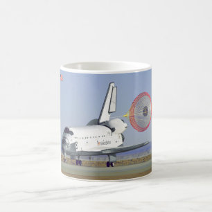 TAZA DE CAFÉ TRASLADO ESPACIAL DE EE.UU. 1981-2011