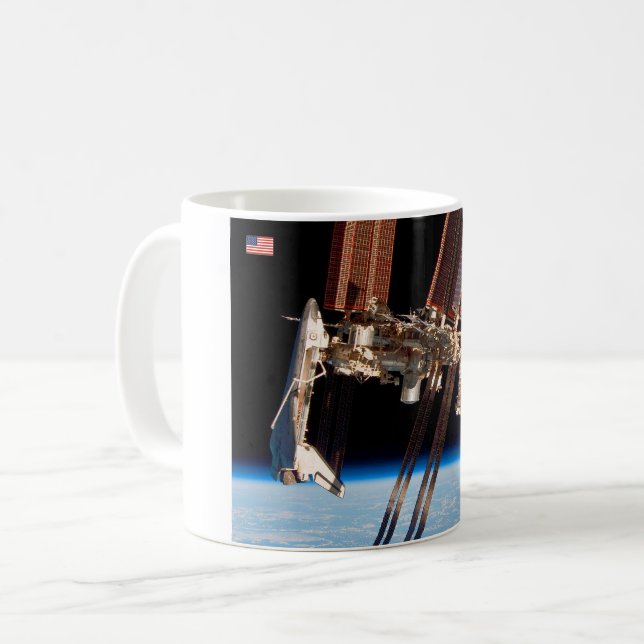 TAZA DE CAFÉ TRASLADO ESPACIAL DE EE.UU. 1981-2011 (Anverso izquierdo)