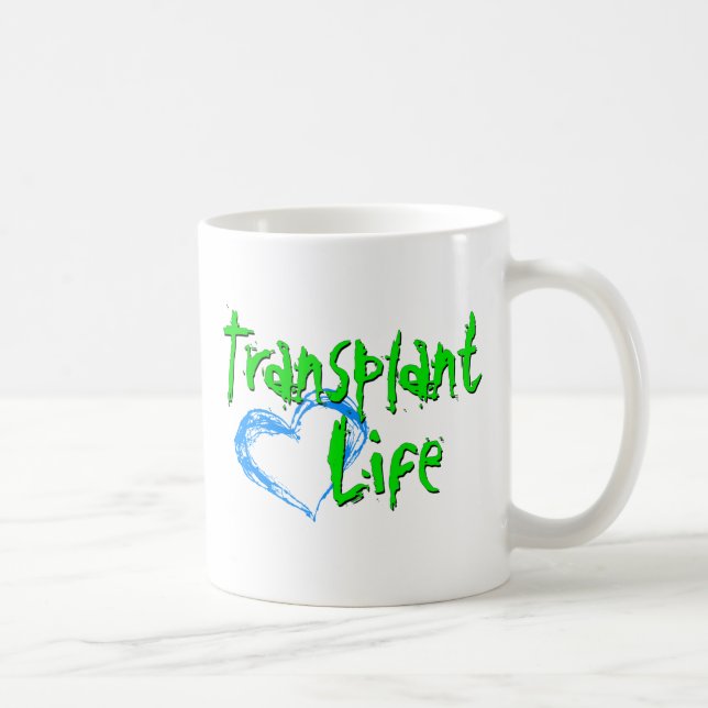 Taza De Café Trasplante de vida (Derecha)