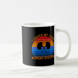 Taza De Café Trasplante del donante Enfermedad renal Conciencia