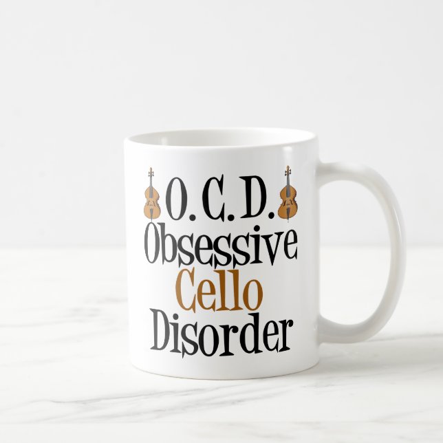 Taza De Café Trastorno obsesivo por el aselo (Derecha)
