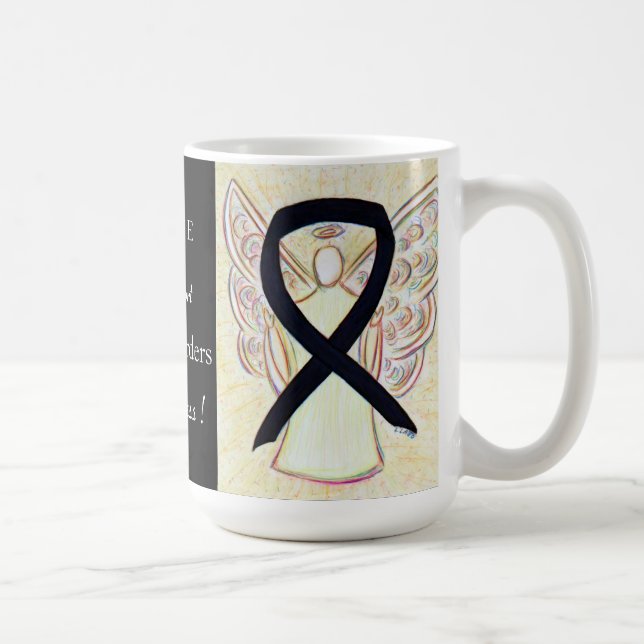 Taza De Café Trastornos del sueño Sensibilización Cinta Angel P (Derecha)