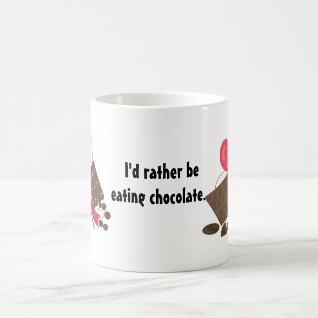 Taza De Café Tratamientos de chocolate decentes (Centro)