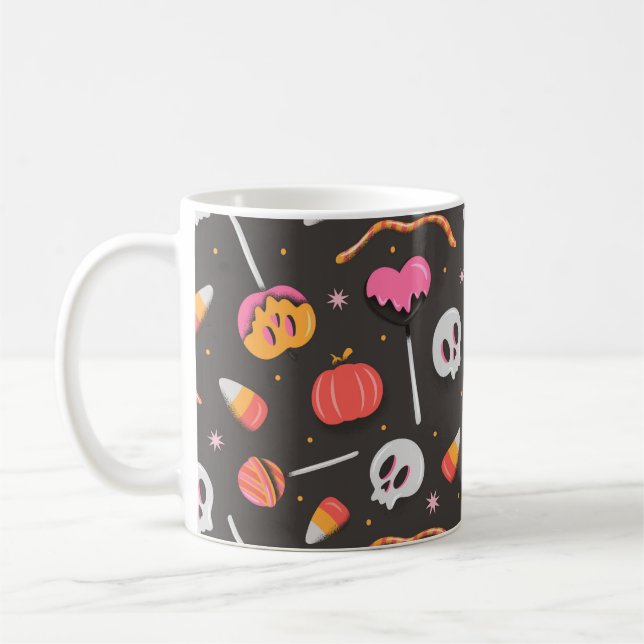 Taza De Café Tratamientos de Halloween (Izquierda)