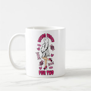 Taza De Café "Tratamientos para comer para dos" Fantasma preñad