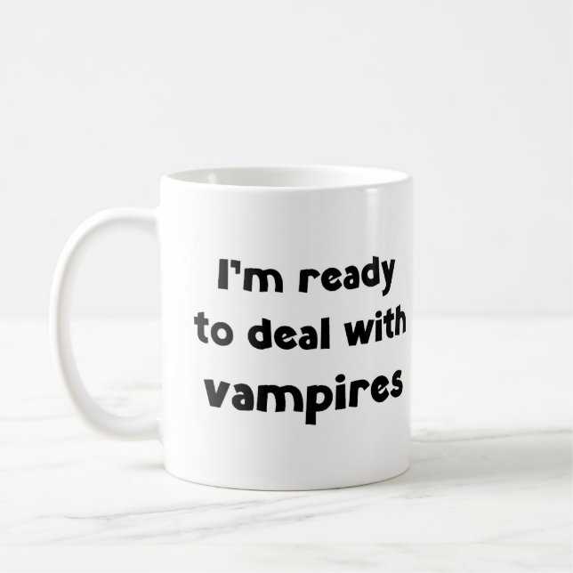 Taza De Café trato de vampiros (Izquierda)