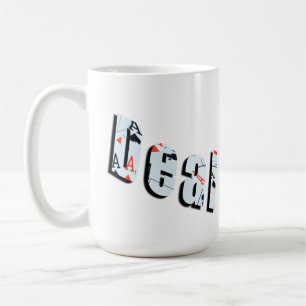 Taza De Café Trato: Logo De Poker Picture Hecho Desde Aces,