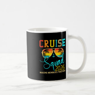 Taza De Café Travesía de la tripulación del equipo 2026 Vacacio