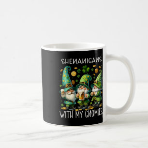 Taza De Café Travesuras Con Mis Gnomos Día De San Patricio Gnom