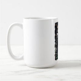 Taza De Café Travesuras de Cuervo Camiseta Pinta Esmeralda