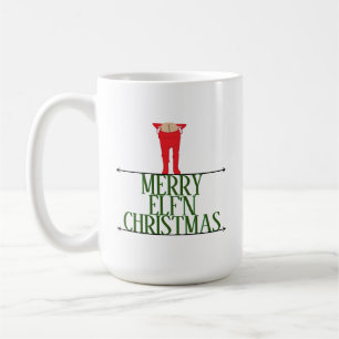 Taza De Café Travesuras de Duendes Navidad Corporativa