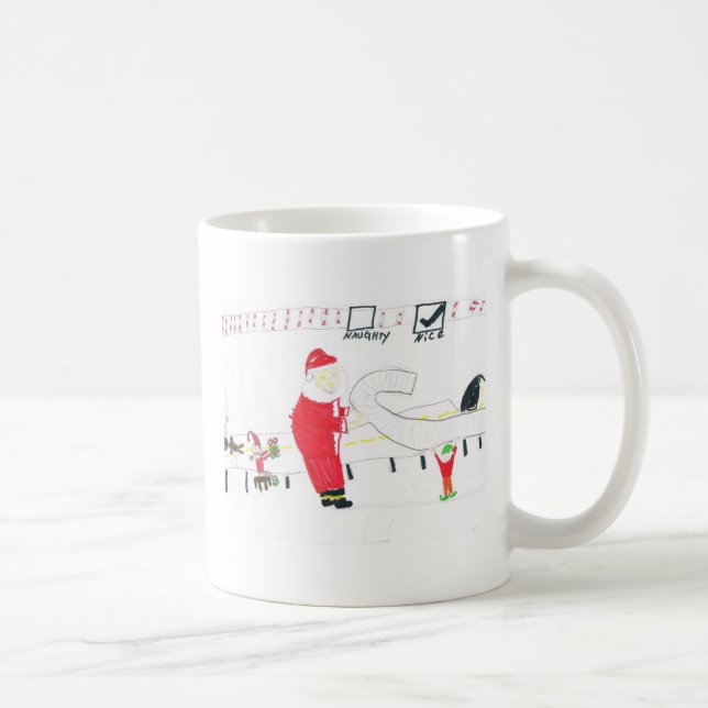 Taza De Café Travieso o agradable (Derecha)