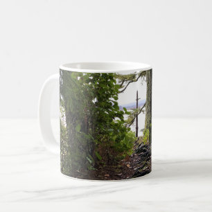 Taza De Café Trayecto de buceo de bosques costeros, decepción d
