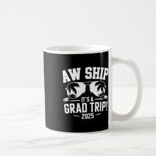 Taza De Café Trayecto de Graduación Cruise 2025 Coincidencia de