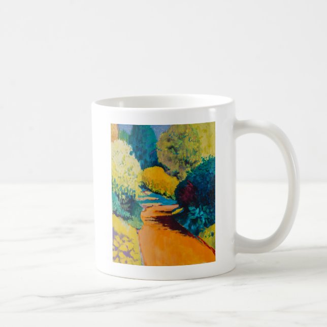 Taza De Café Trayectoria anaranjada (Derecha)