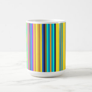 Taza De Café Trazado vertical vibrante