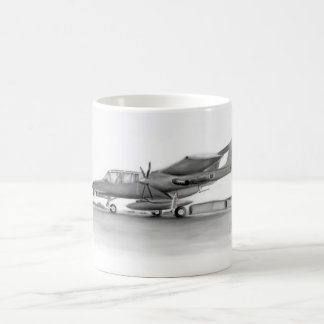 Taza De Café Trazo de avión OV10 Bronco de EE.UU.