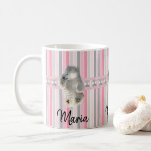 Taza De Café Trazo de paño de oso polar