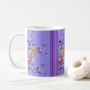 Taza De Café Trazo floral