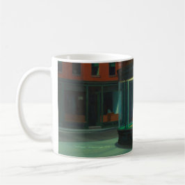Taza De Café Trazos nocturnos de Edmund Hopper Mug