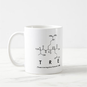 Taza De Café Tre peptidae name mug