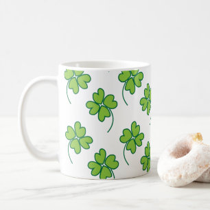 Taza De Café Trébol de Cuatro Hojas