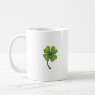 Taza De Café trébol de trébol de cuatro hojas
