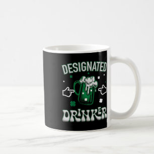 Taza De Café Trebol Divertido Diseñador Irlandés Bebedor Destac